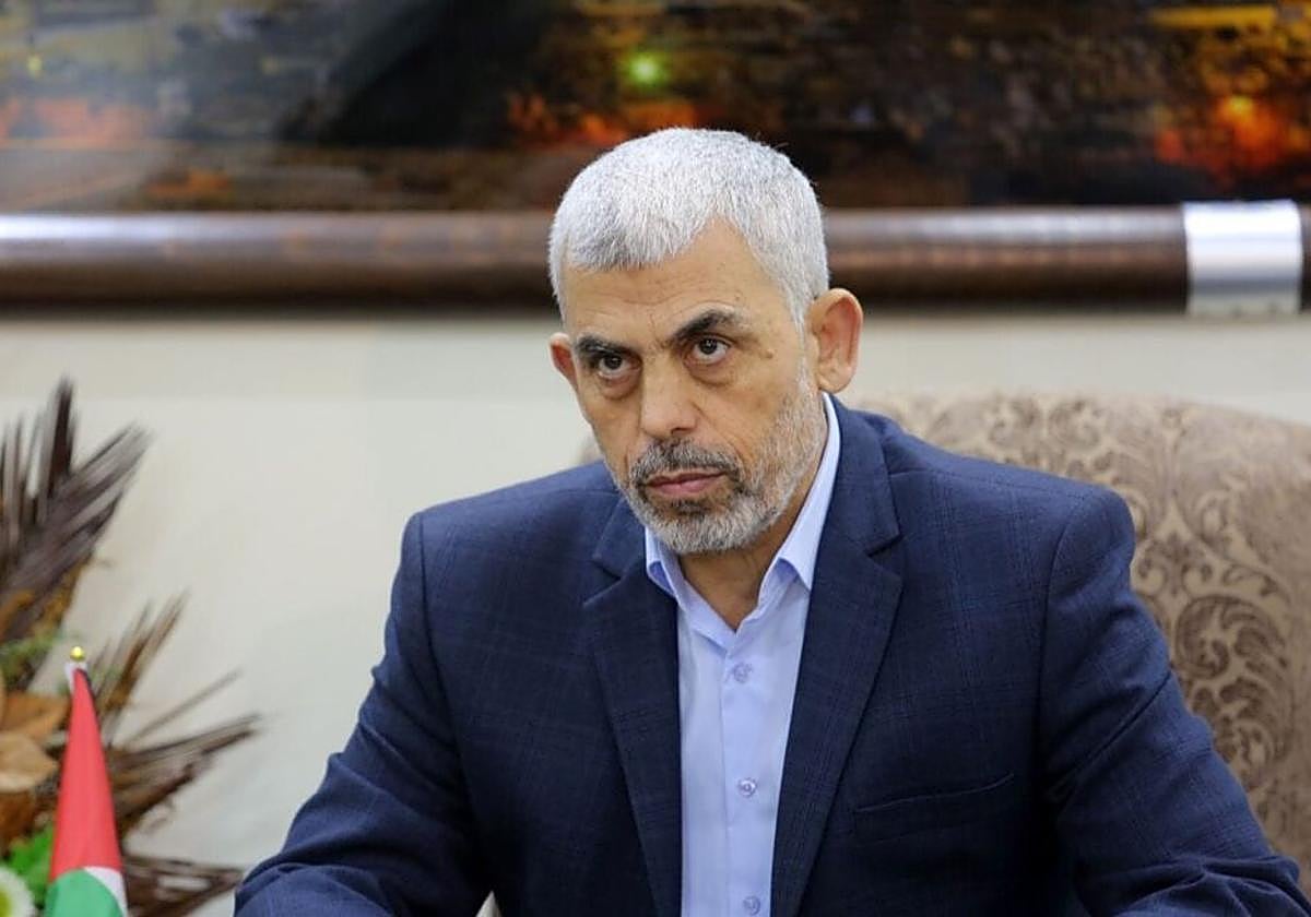 El líder del brazo político de Hamás, Yahya Sinwar.