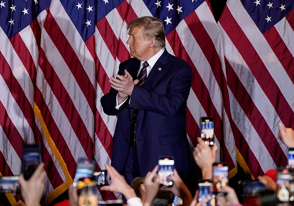 Trump en Nashua (New Hampshire)