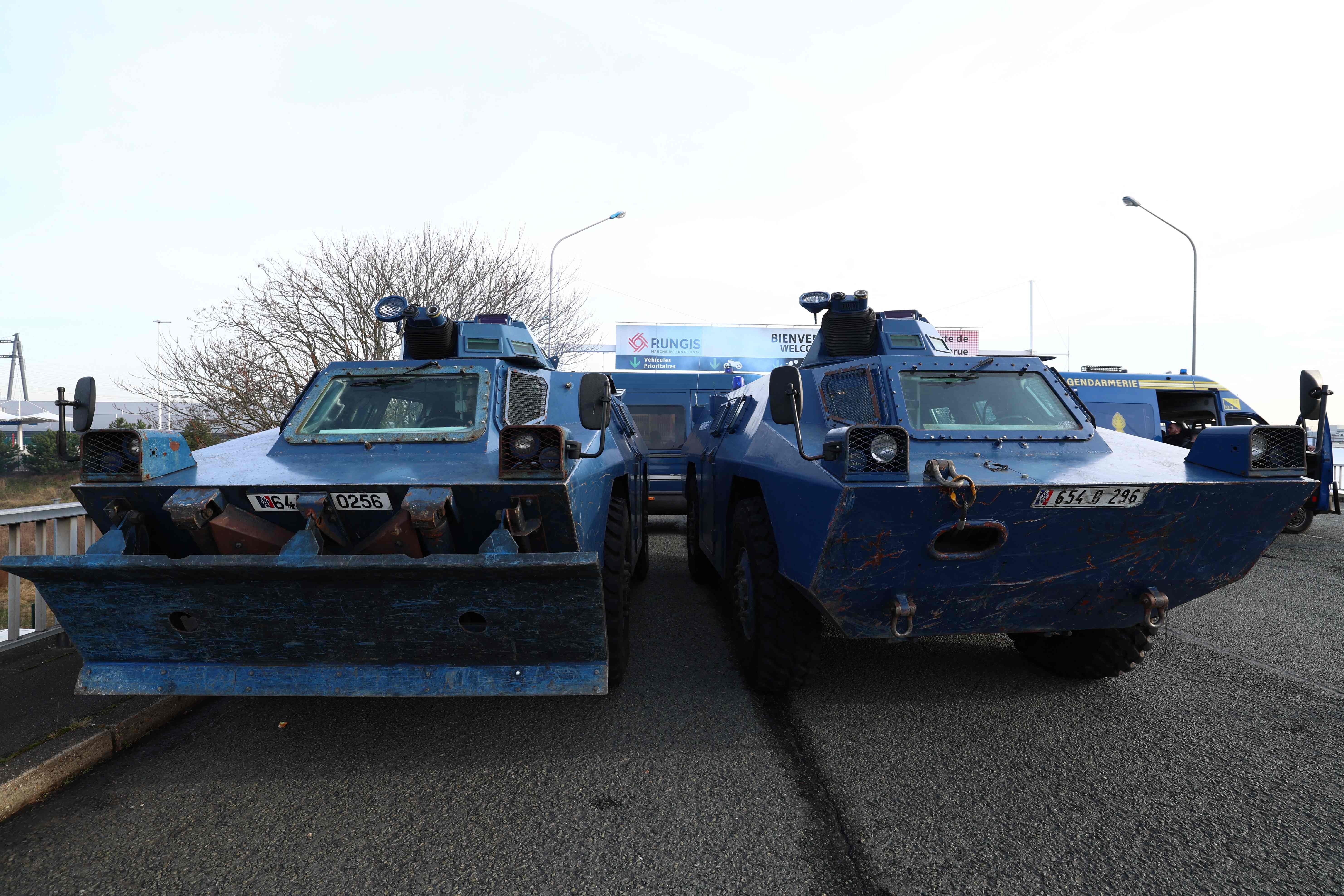 La protesta de los agricultores franceses en París, en imágenes