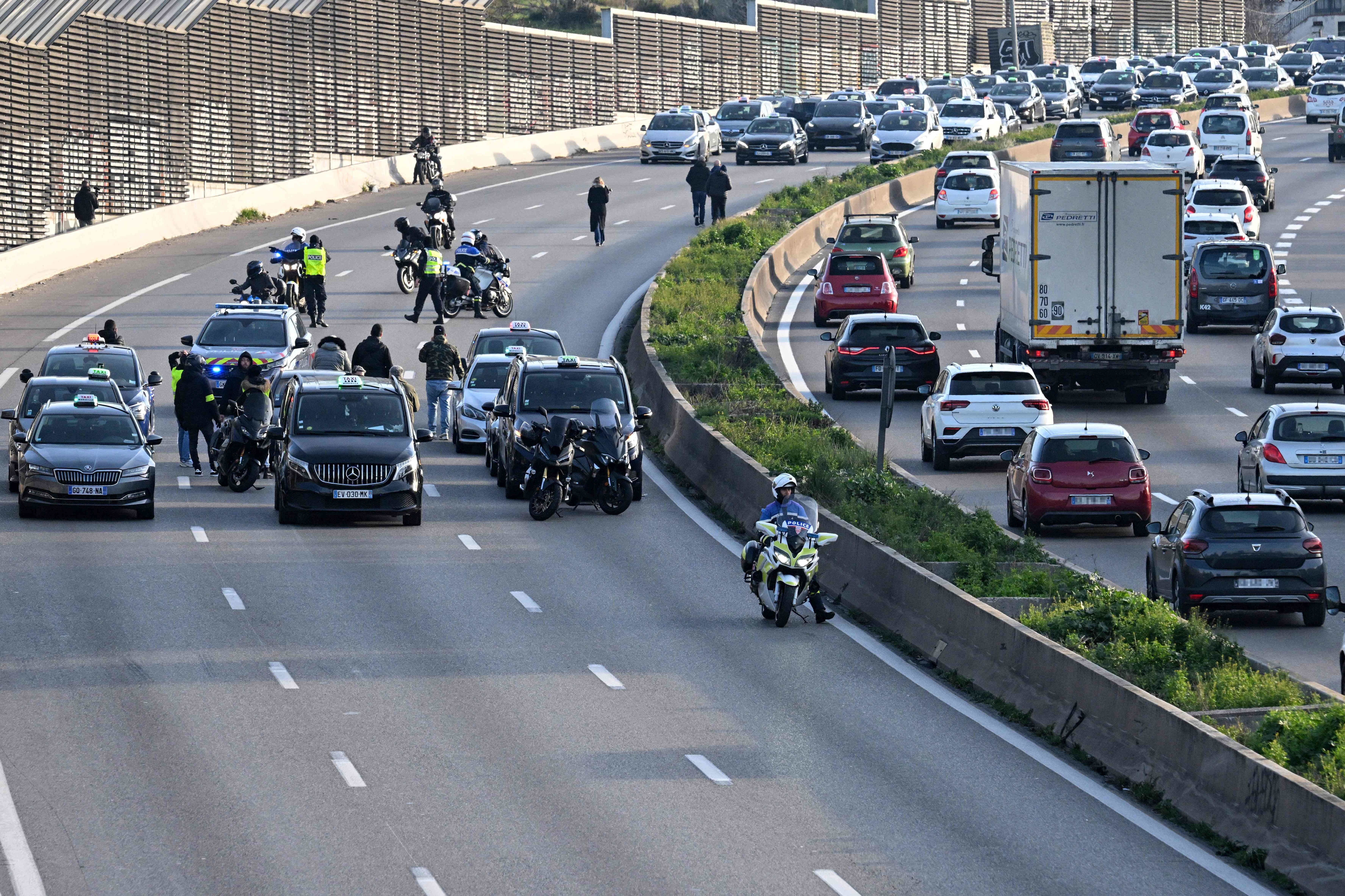La protesta de los agricultores franceses en París, en imágenes