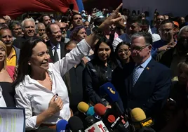 María Corina Machado reta a Maduro a negociar con ella las elecciones de este año