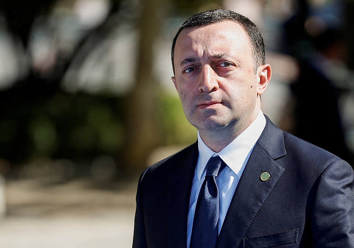 El primer ministro de Georgia, Irakli Garibashvili