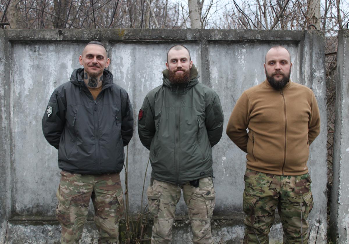 Miembros del Batallón Azov