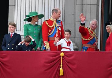 El orden de la línea de sucesión de la Casa Real Británica después de Carlos III