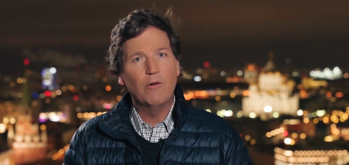 El vídeo en el que Tucker Carlson anuncia su entrevista con Putin