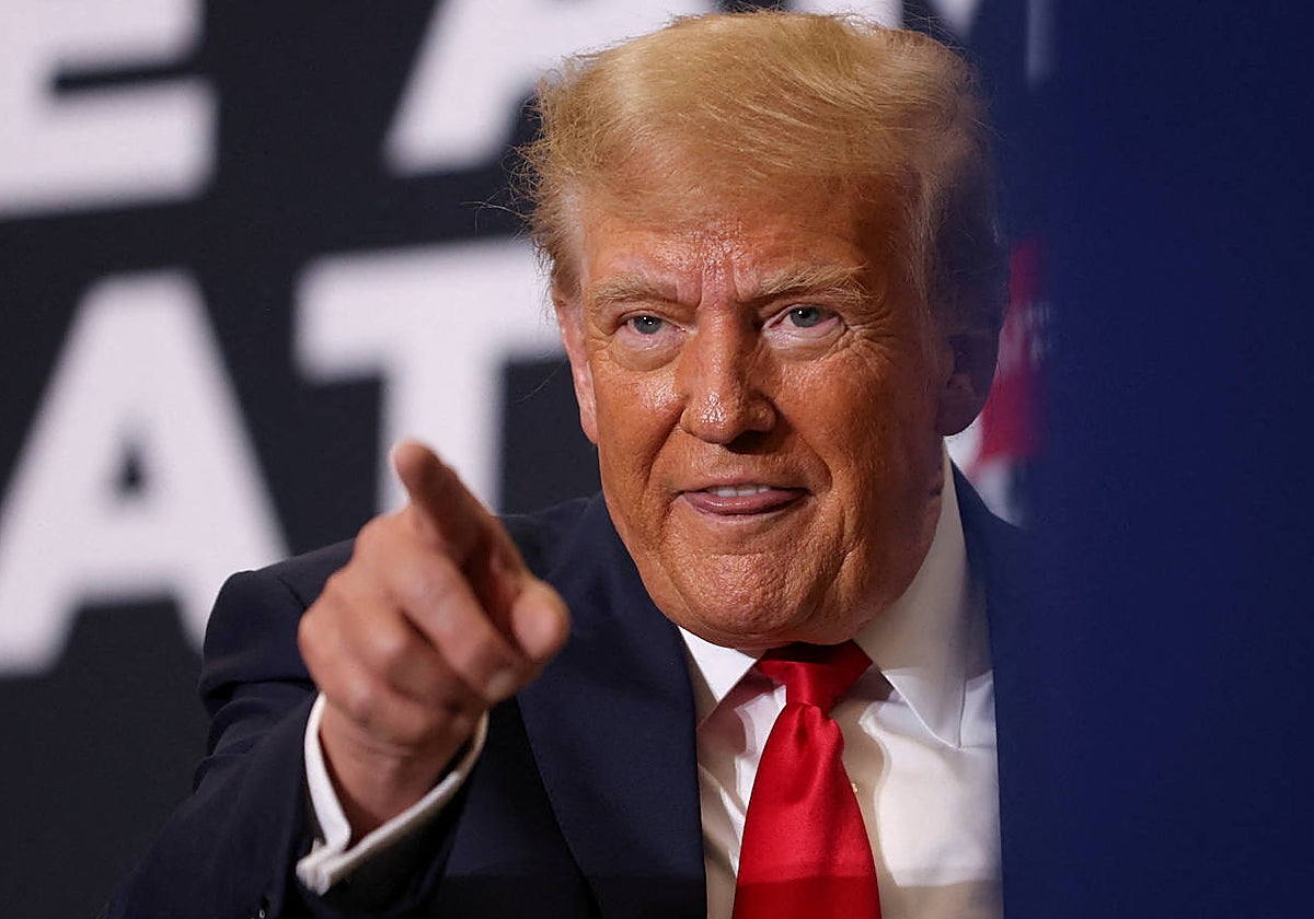 El expresidente de Estados Unidos Donald Trump