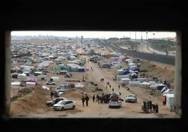 Egipto prepara campos para acoger a los refugiados gazatíes de Rafah