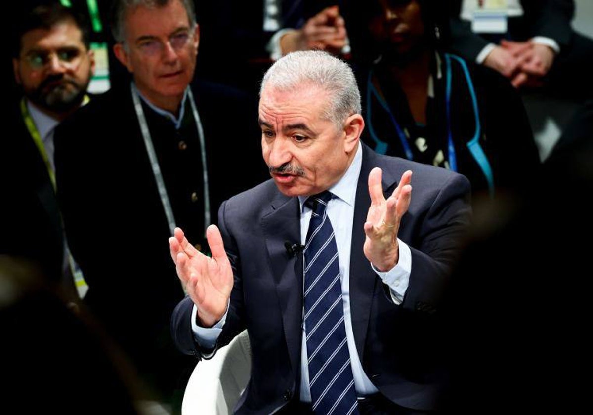 El primer ministro palestino Mohammad Shtayyeh participa en la Conferencia de Múnich