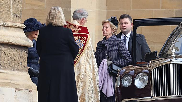 El Rey Carlos III y el Príncipe de Gales, los grandes ausentes en el funeral en recuerdo de Constantino de Grecia