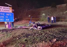 Cinco muertos al estrellarse un avión en una autovía de Nashville, EE.UU.