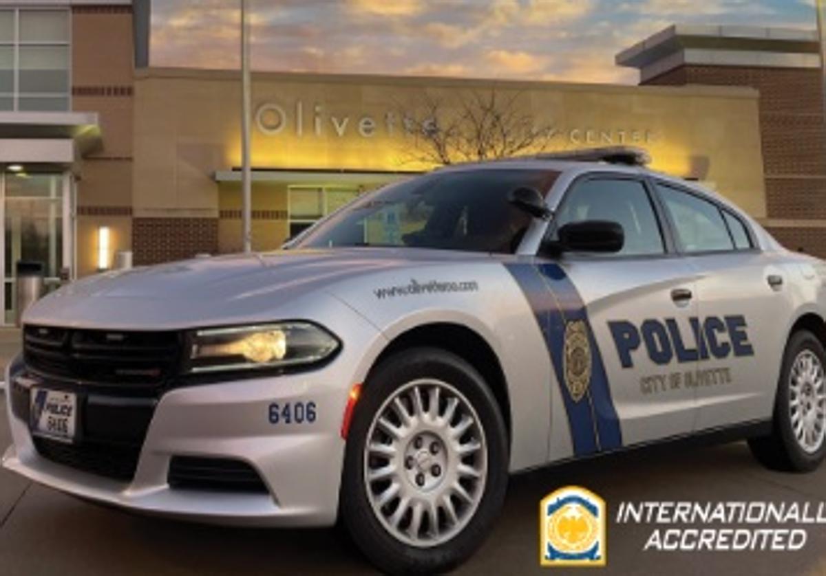 Un coche de la Policía de Olivette