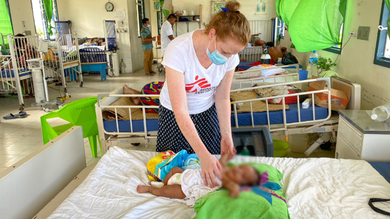 Atención de Médicos sin Fornteras en Kiribati