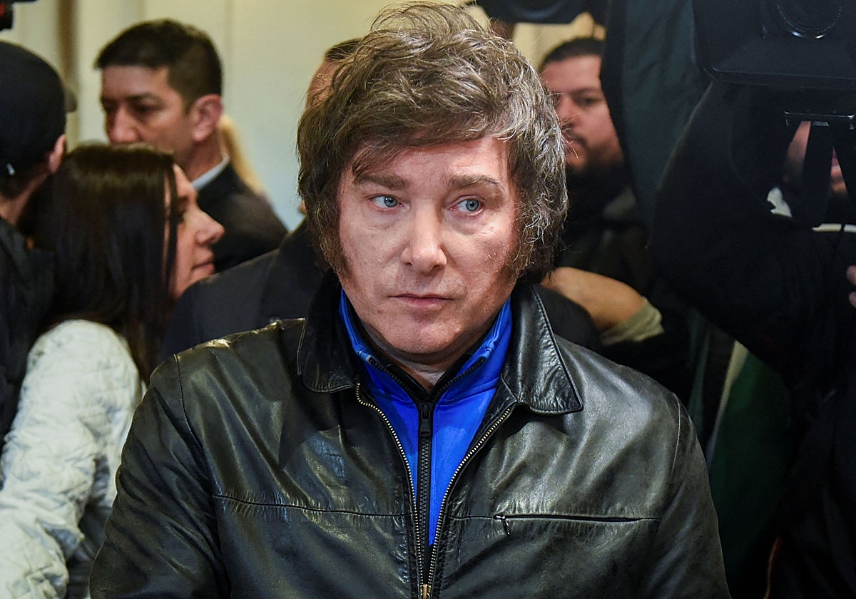 El presidente de Argentina, Javier Milei