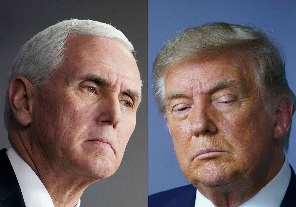 Mike Pence y Donald Trump