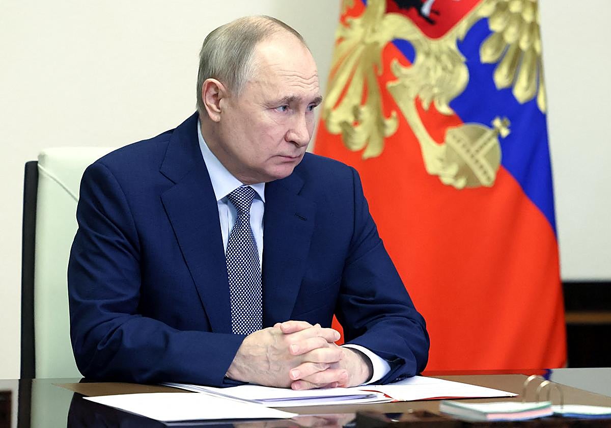 El presidente de Rusia, Vladímir Putin.