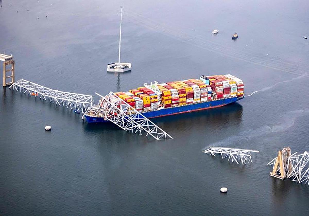 El Gobierno de Estados Unidos advierte de que depurará responsabilidades por el derrumbe del puente en Baltimore