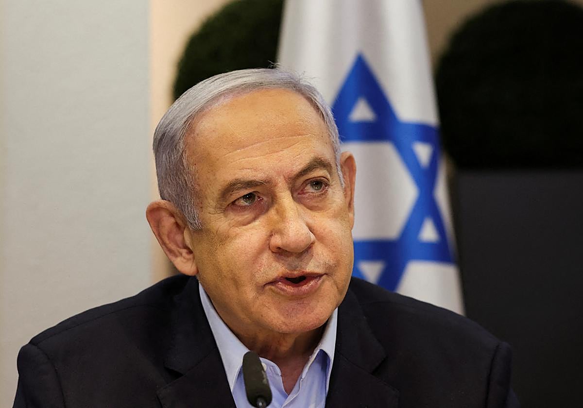 El primer ministro israelí, Benjamín Netanyahu