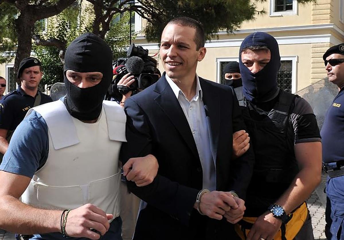 Ilias Kasidiaris cumple una condena de 13 años y 6 meses por dirigir la organización criminal `Aurora Dorada´