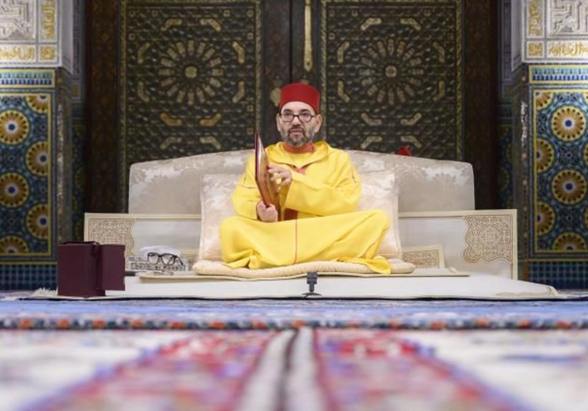 El rey de Marruecos, Mohamed VI