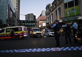 Seis muertos por un apuñalamiento múltiple en un centro comercial de Sidney