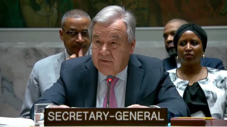 Guterres recuerda que la ley internacional prohíbe las represalias con uso de fuerza
