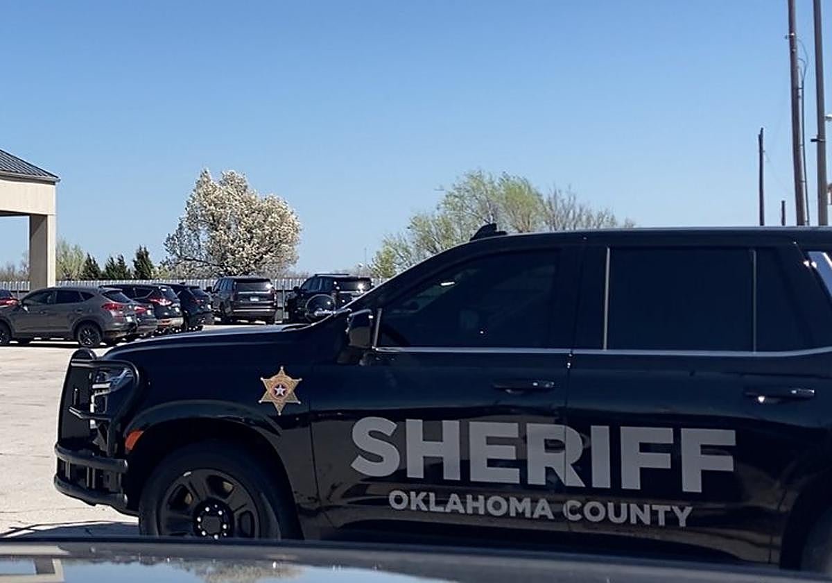Un coche del sheriff de Oklahoma.