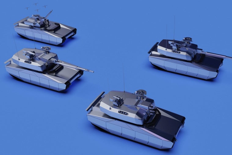 Una renderización del MGCS