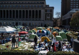 Un día en Columbia: la acampada que ha encendido las protestas propalestinas en EE.UU.