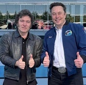 Musk abraza a Javier Milei entre negocios, geopolítica y misticismo
