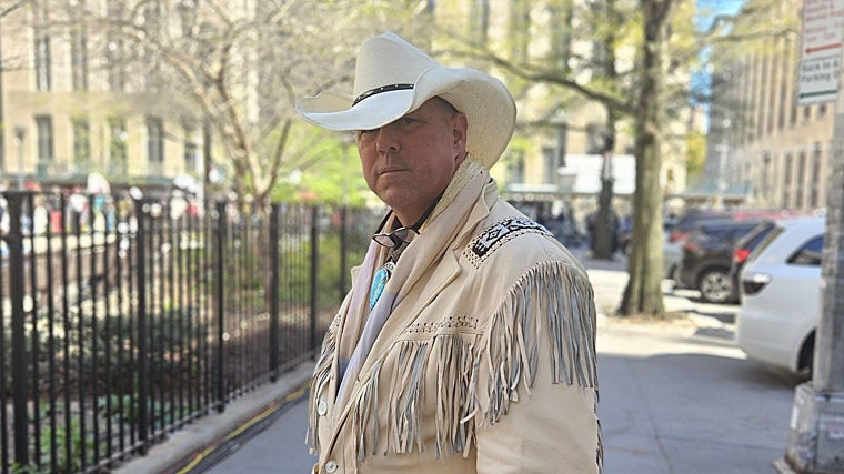 Gregory Gold, un abogado denveriano que se desplazó hasta Nueva York para seguir el juicio