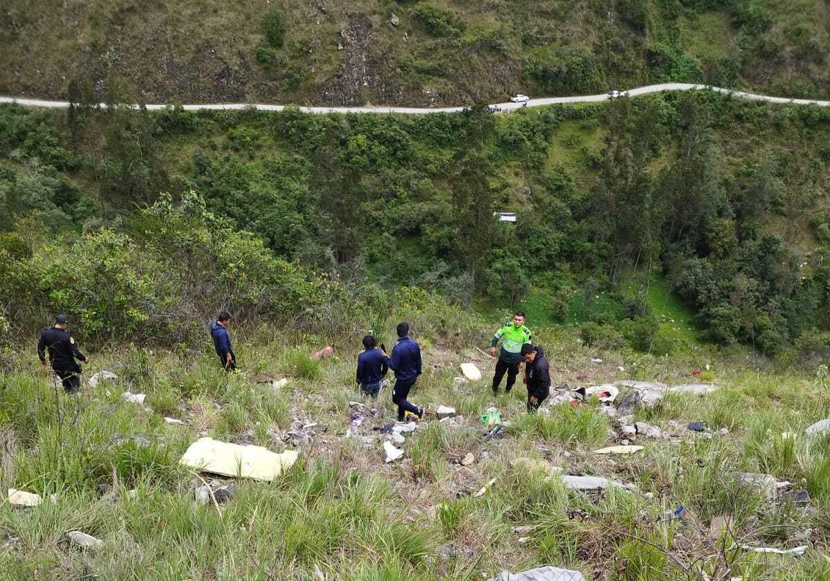 Labores de rescate tras un accidente de autobús en Perú (archivo).