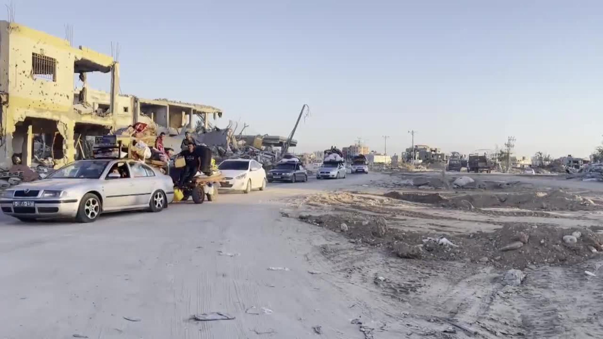 Al menos 18 muertos en Rafah tras una noche de bombardeos israelíes continuos