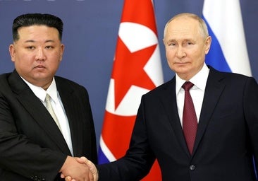 Kim le desea a Putin éxito contra la «hegemonía imperialista» por el Día de la Victoria