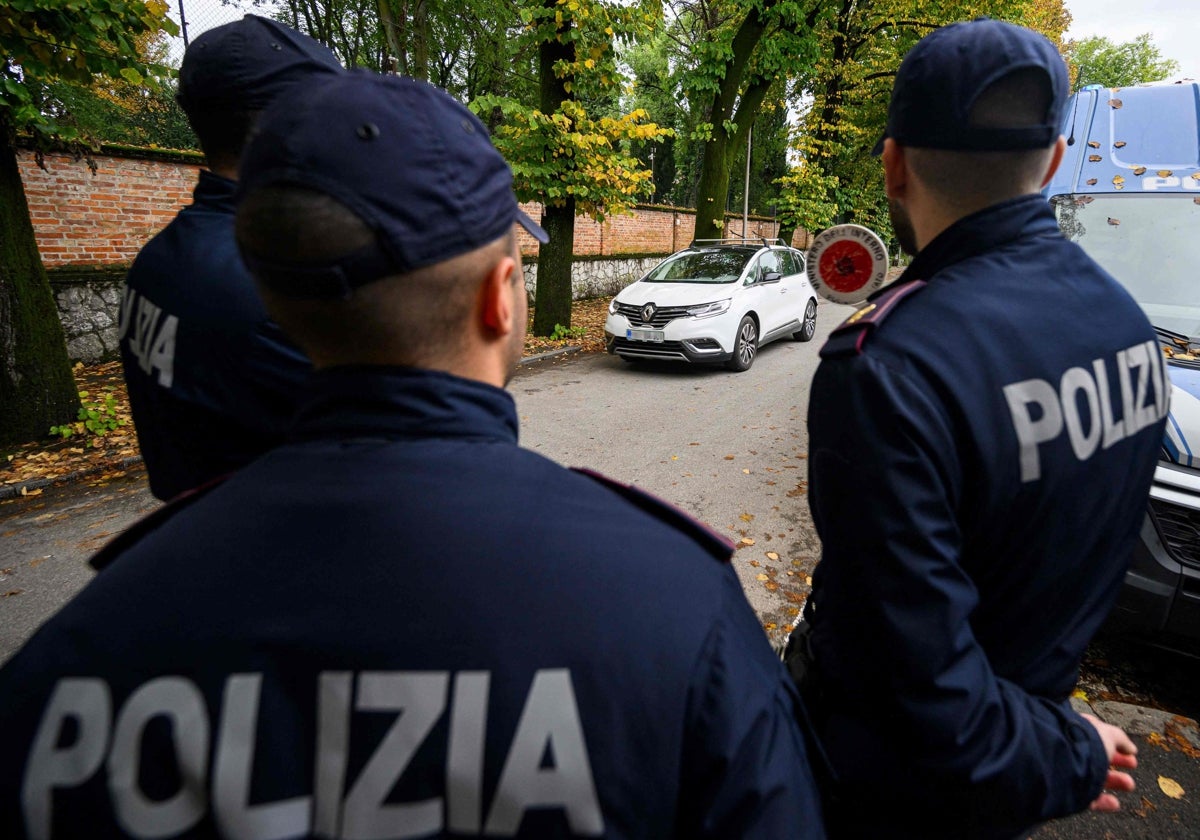 La policía italiana, en una foto de archivo