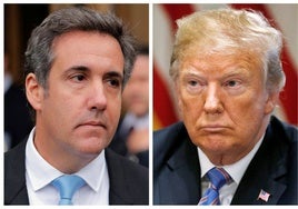 «Michael, sé fuerte»: la ruptura entre Trump y su exabogado que está detrás del juicio al republicano