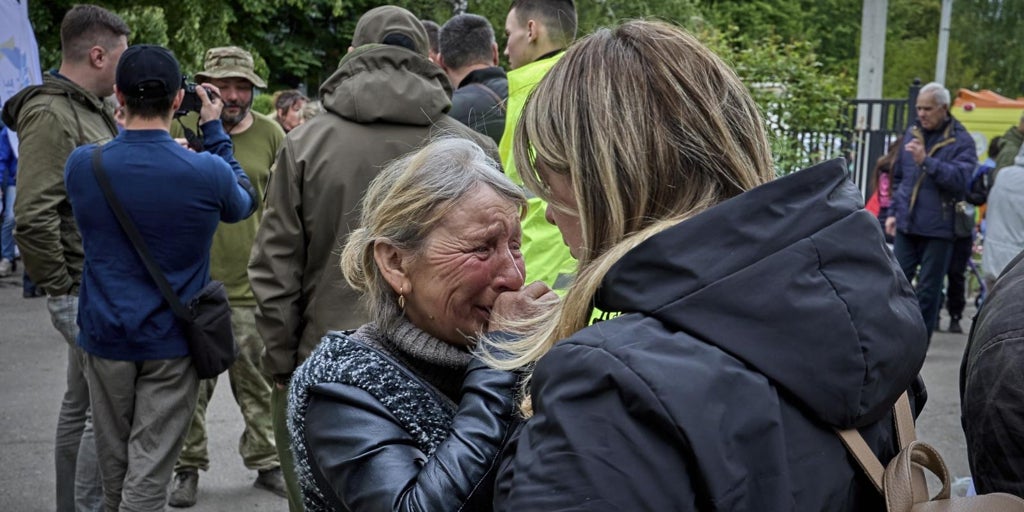 La ofensiva rusa de nitrógeno contra los civiles vados en las aldeas de Donbass
