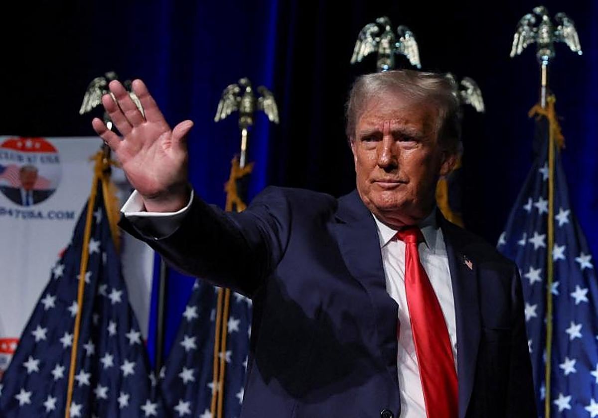 Donald Trump en una imagen de archivo