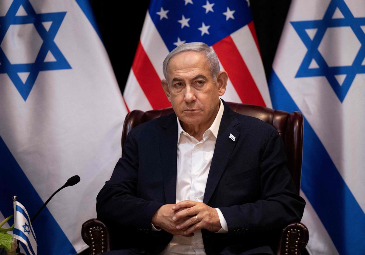 El primer ministro de Israel, Benjamín Netanyahu