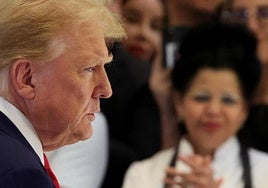 Trump protesta por su culpabilidad: «Vivimos en un estado fascista»