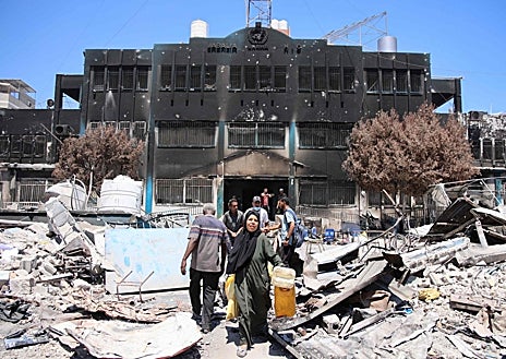 Imagen secundaria 1 - Israel convierte Jabalia en la zona cero de la guerra en Gaza