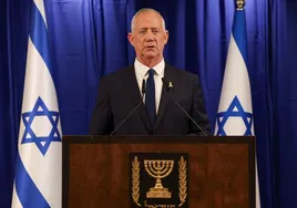Benny Gantz, miembro clave del gabinete de guerra de Israel, dimite por sus diferencias con Netanyahu sobre Gaza