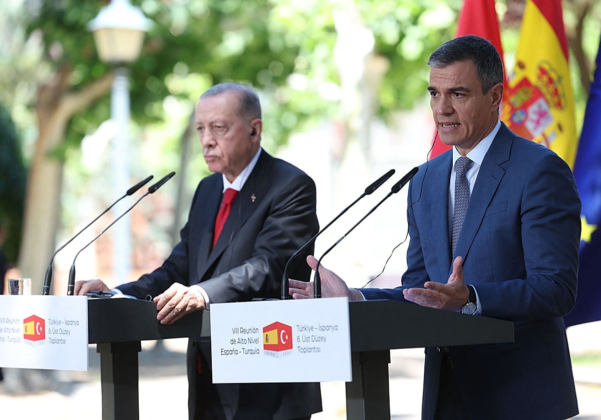 Sánchez junto a Erdogan este jueves en Madrid