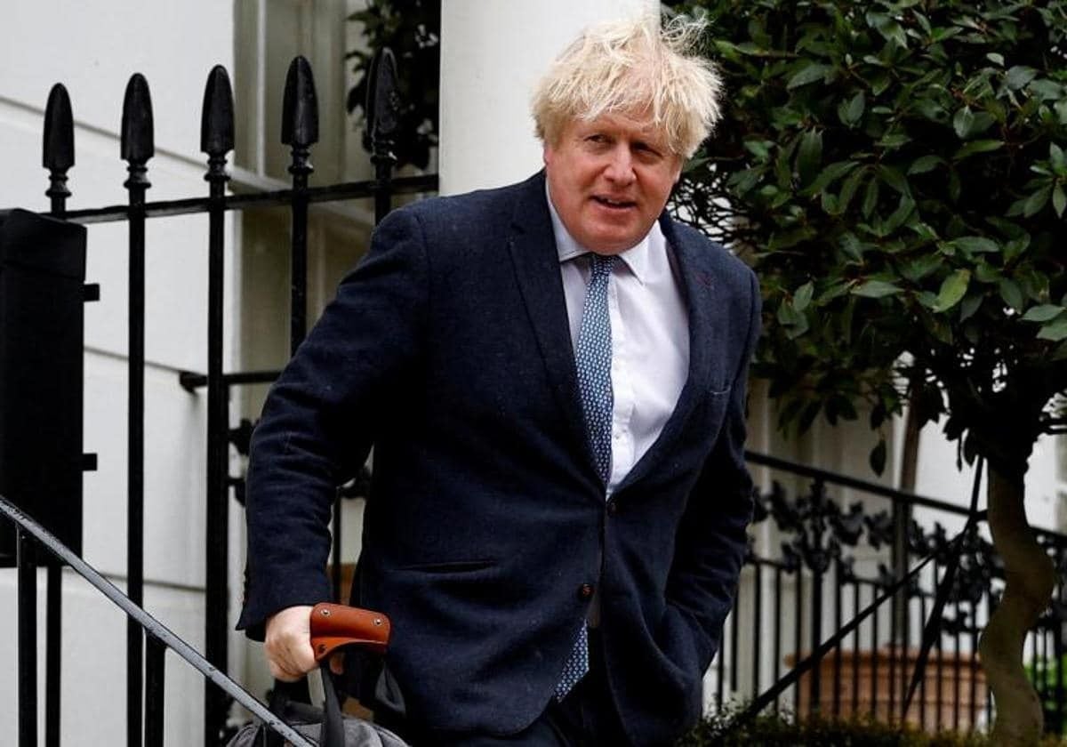 El ex primer ministro de Reino Unido Boris Johnson en una imagen de archivo