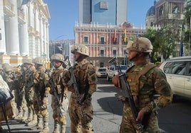 Golpe de Estado en Bolivia, en directo: la última hora sobre la movilización del Ejército en La Paz y reacciones