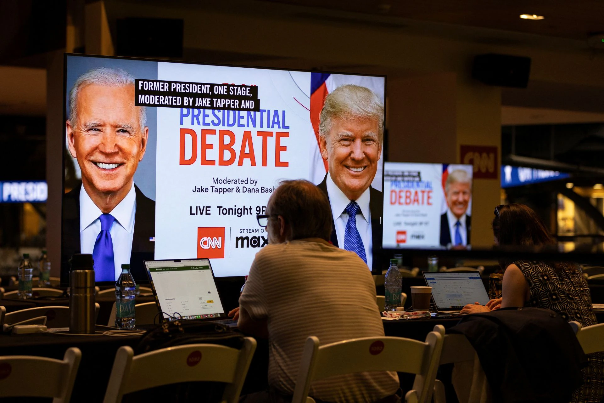 Biden y Trump miden sus fuerzas en el debate más decisivo
