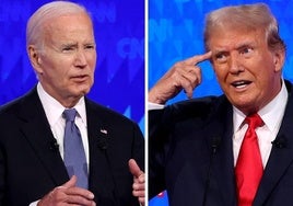 Biden se hunde en un debate que refuerza a Trump