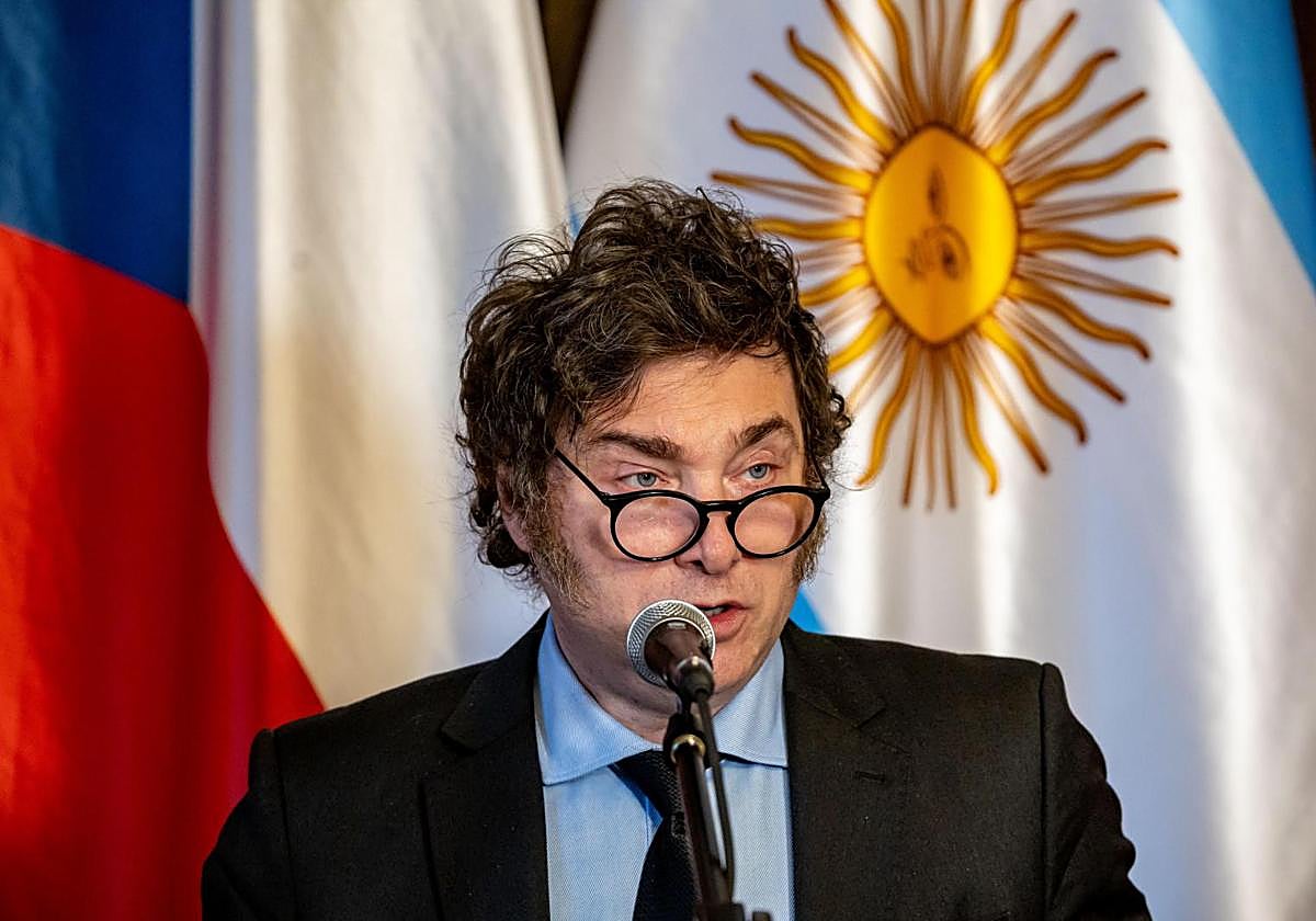 En vídeo: Diputados argentinos debaten la ley Bases antes de aprobarla | Foto: El presidente argentino Javier Milei