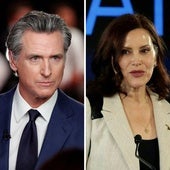 Los gobernadores Newsom y Whitmer, los favoritos de los demócratas para sustituir a Biden