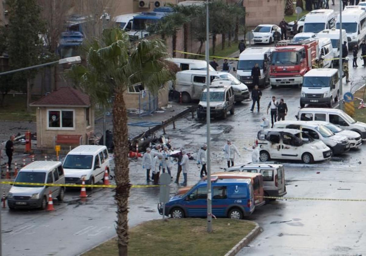 Imagen de archivo de una explosión en Turquía