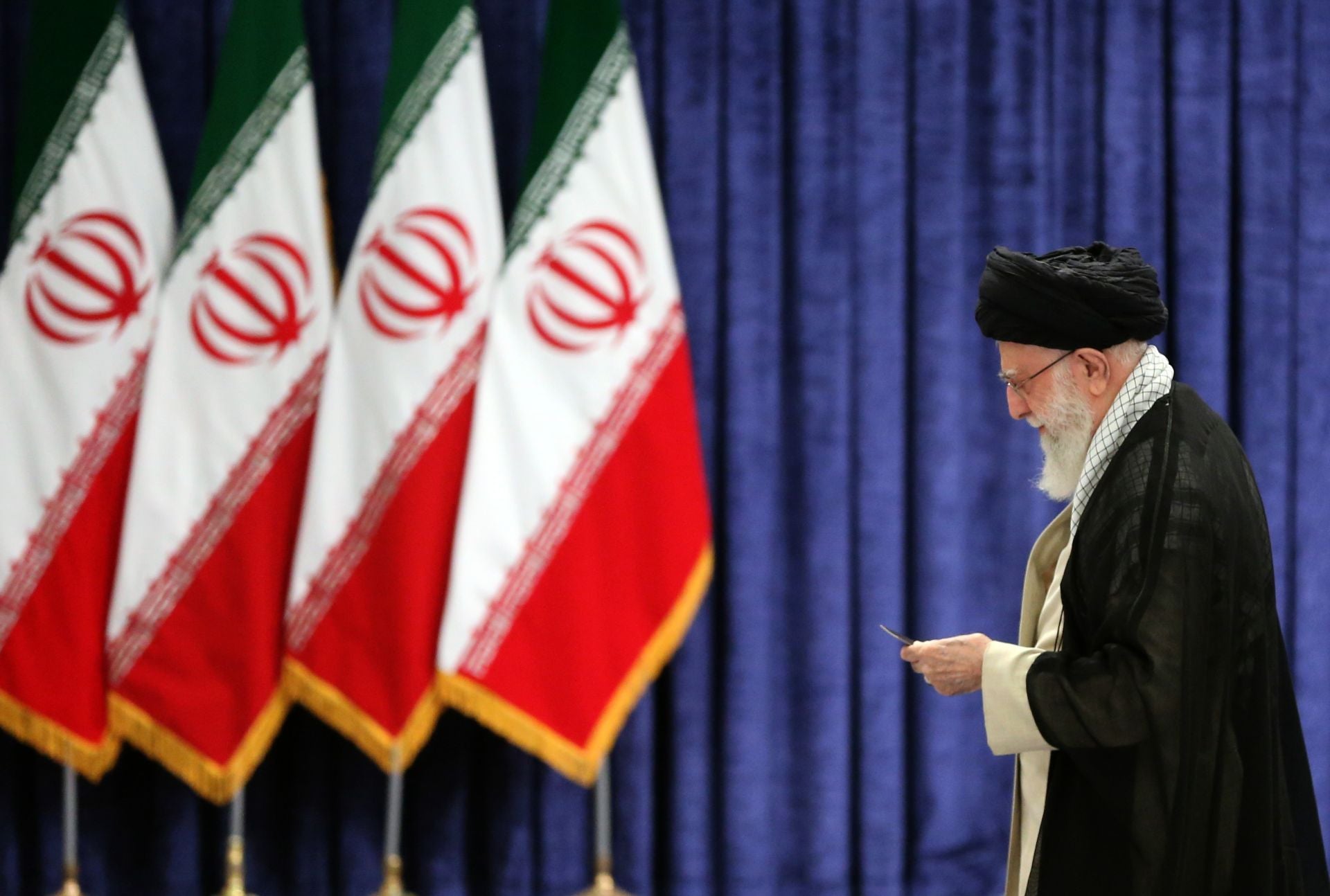 El líder supremo iraní, el ayatolá Ali Jamenei